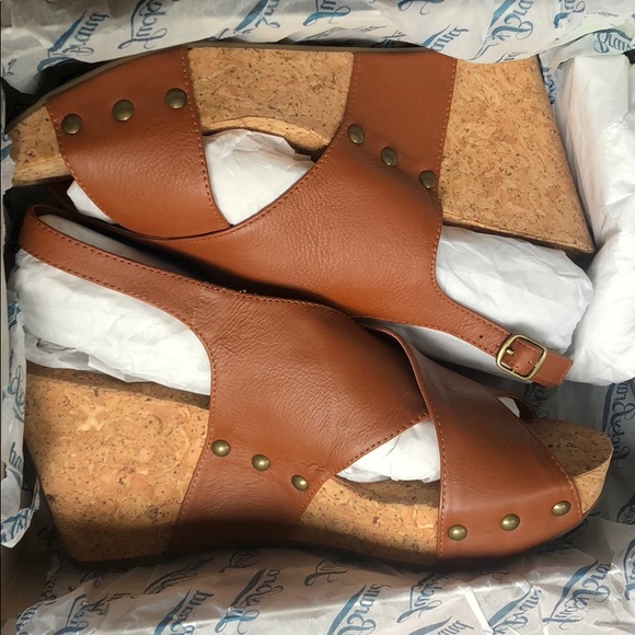 Lucky Brand Women’s Minari Cork Wedge Sandal - Picture 8 of 8